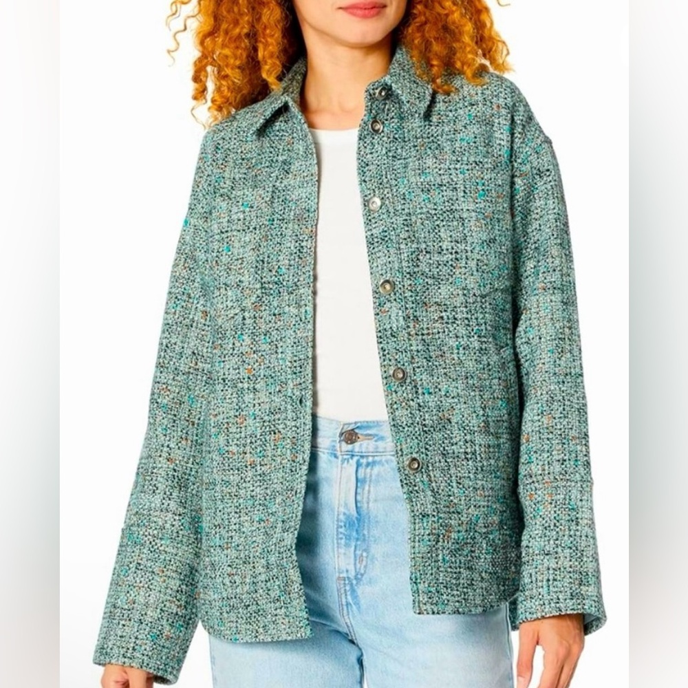 Sz 38 NWOT Derek Lam Tweed Jacket - Picture 2 of 7